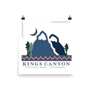 Cartel de Good Days - Cartel del Parque Nacional Kings Canyon