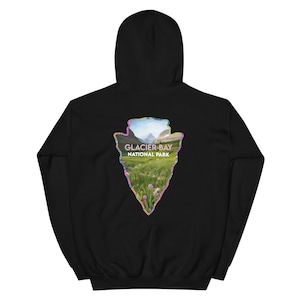 Glacier Bay National Park Men&#39;s Hoodie - Established Line
