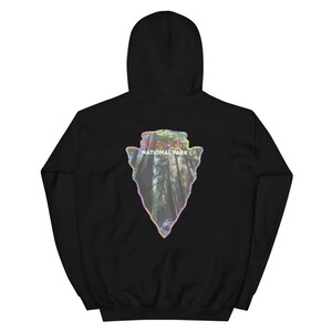 Redwood National Park Herren Kapuzenpullover - Alte Linie
