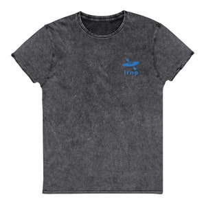 IRNP Happy Kayak Shirt - Isle Royale National Park Embroidered Vintage Denim Shirt