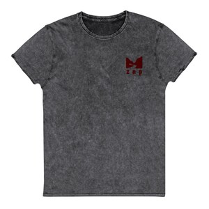 ZNP Happy Narrows Shirt - Zion National Park Embroidered Vintage Denim Shirt