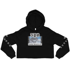 Rocky Mountain “Park Ages” Crop Hoodie