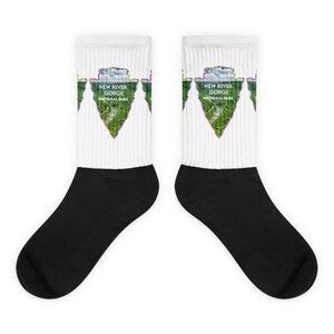 New River Gorge National Parks Socks - Established Line