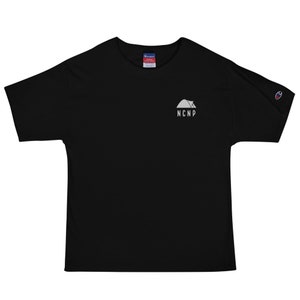 NCNP Happy Tent Shirt - Chemise brodée du parc national North Cascades - Parcs et monuments // Champion