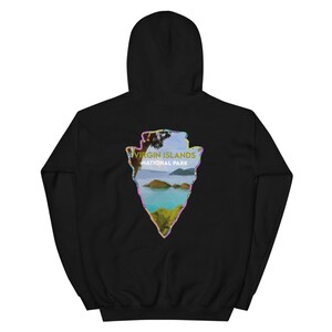 Virgin Islands National Park Men's Hoodie - Established Line