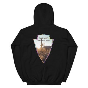 Saguaro National Park Men&#39;s Hoodie - Established Line