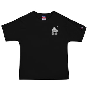 GBNP Happy Glacier Shirt - Glacier Bay National Park Embroidered Shirt - Parks and Landmarks // Champion