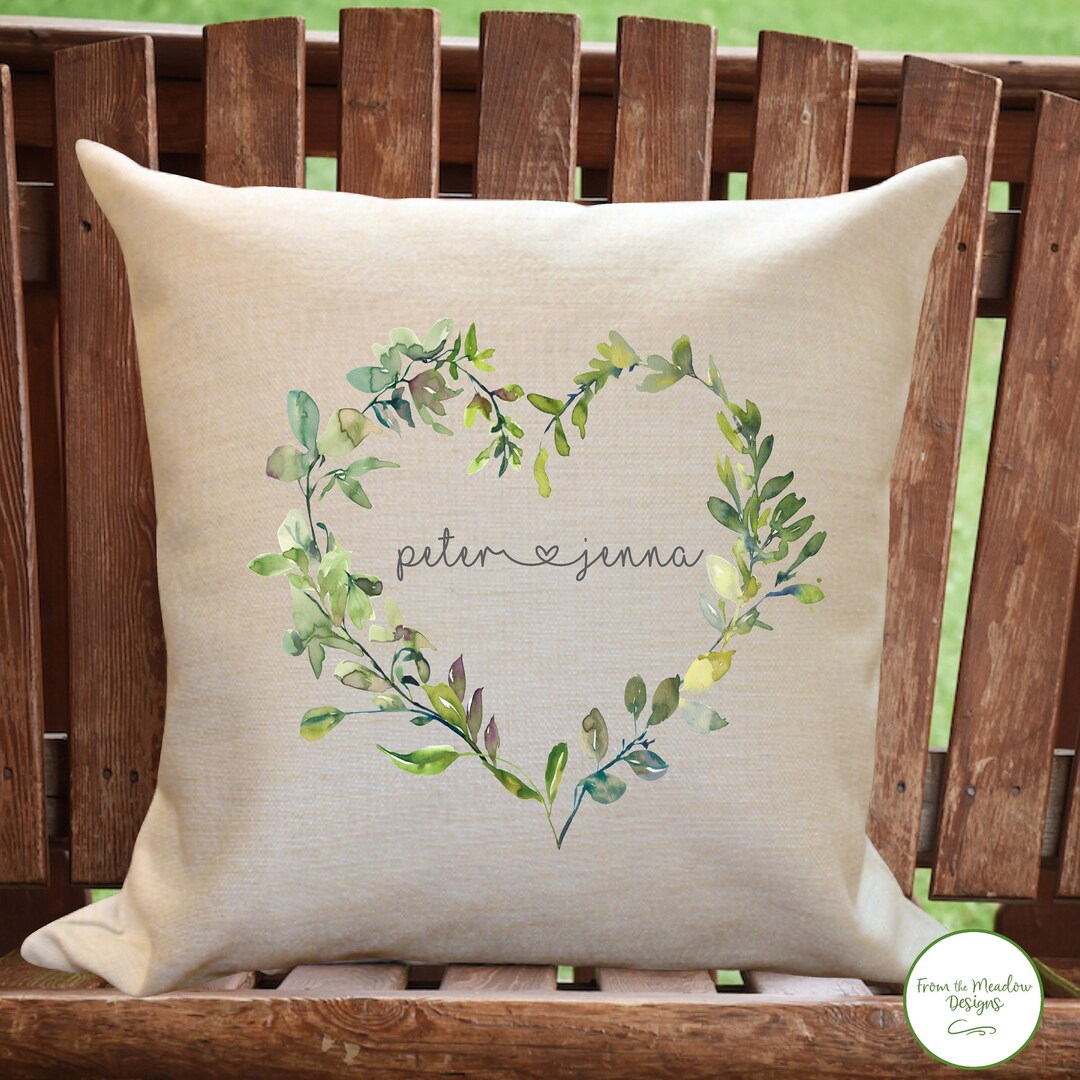 Holland Couples Name Pillow - Custom