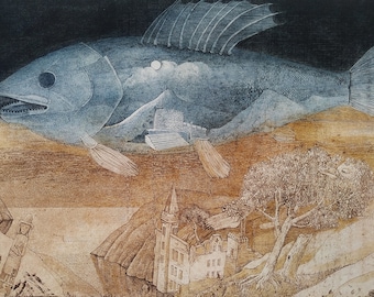 Romantisch etskunstwerk, vintage liefdesscène, zwart-witte kunst, klassieke prentkunst, uniek cadeau voor kunstliefhebber