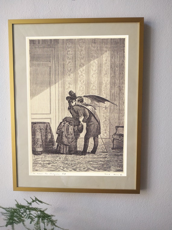 Max Ernst Poster Modern Art Print Line art Home Decor Etsy