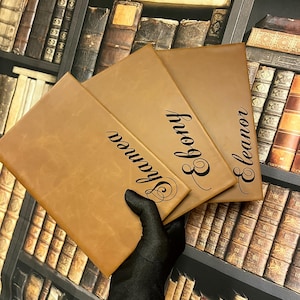 Custom Laser Engraved Journal – Personalized Notebook, Unique Gift, Custom Logo, Quote, or Design