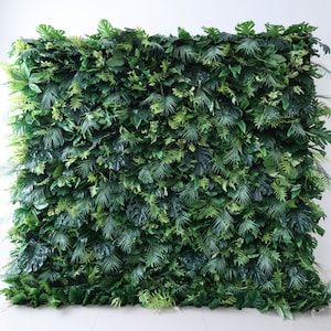 Varie lussureggianti foglie tropicali 3D da parete in temi di tappeti di erba verde - ideali per matrimoni, eventi, fondali per feste e decorazioni per la casa