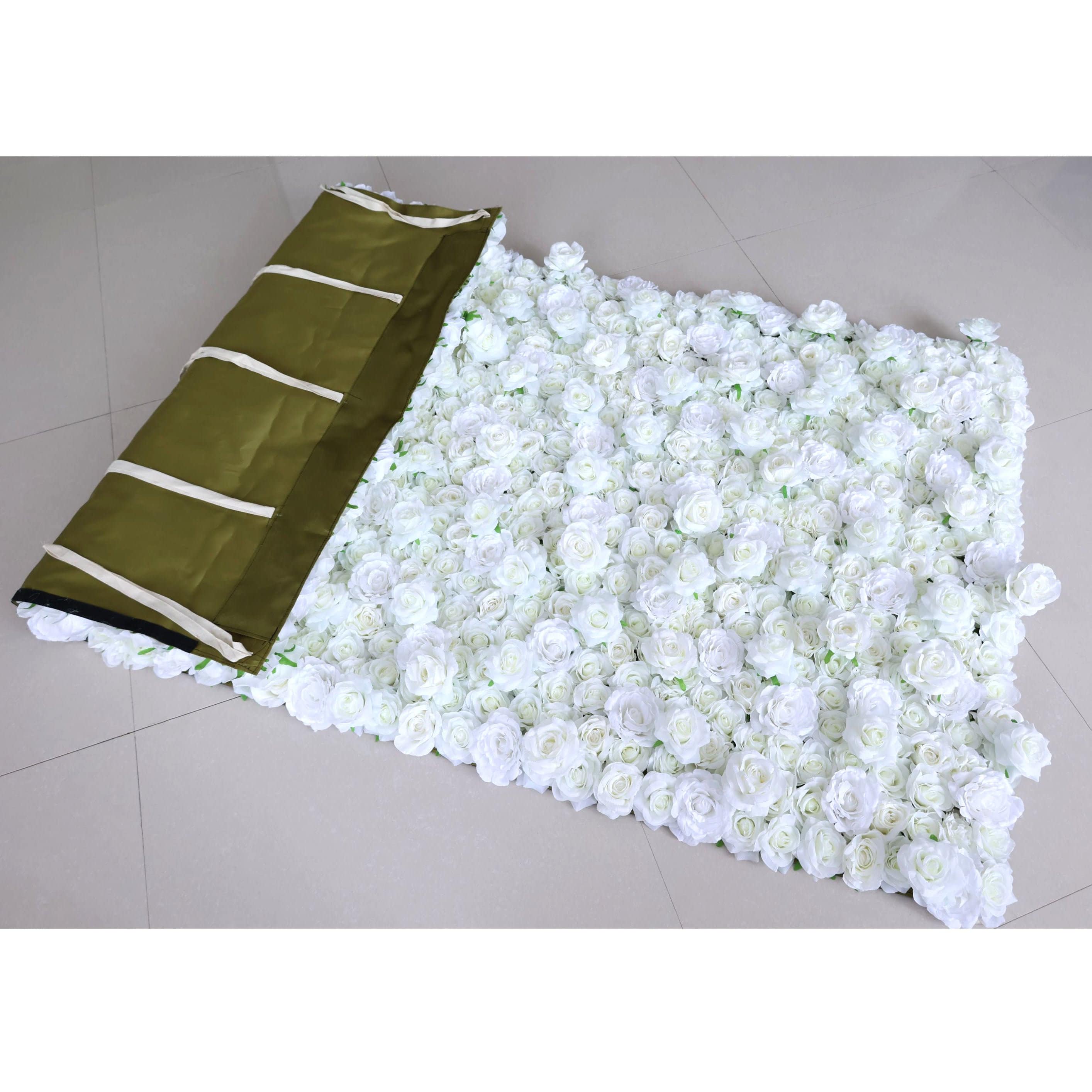 White Rose Flower Wall: Silk Wedding Backdrop, Photo Booth Decor - Etsy, image size:2828x2828