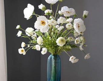 Artificial Wildflower Bouquet, Faux Wedding Flowers for Bride Bridesmaid VB-212A