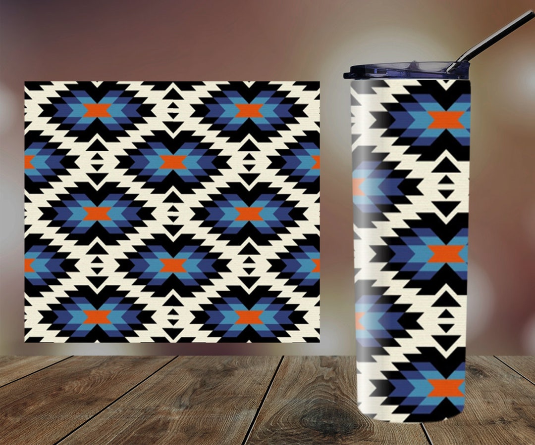20oz Tumbler Native Design Etsy