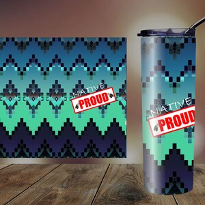 20oz tumbler NATIVE PATTERN