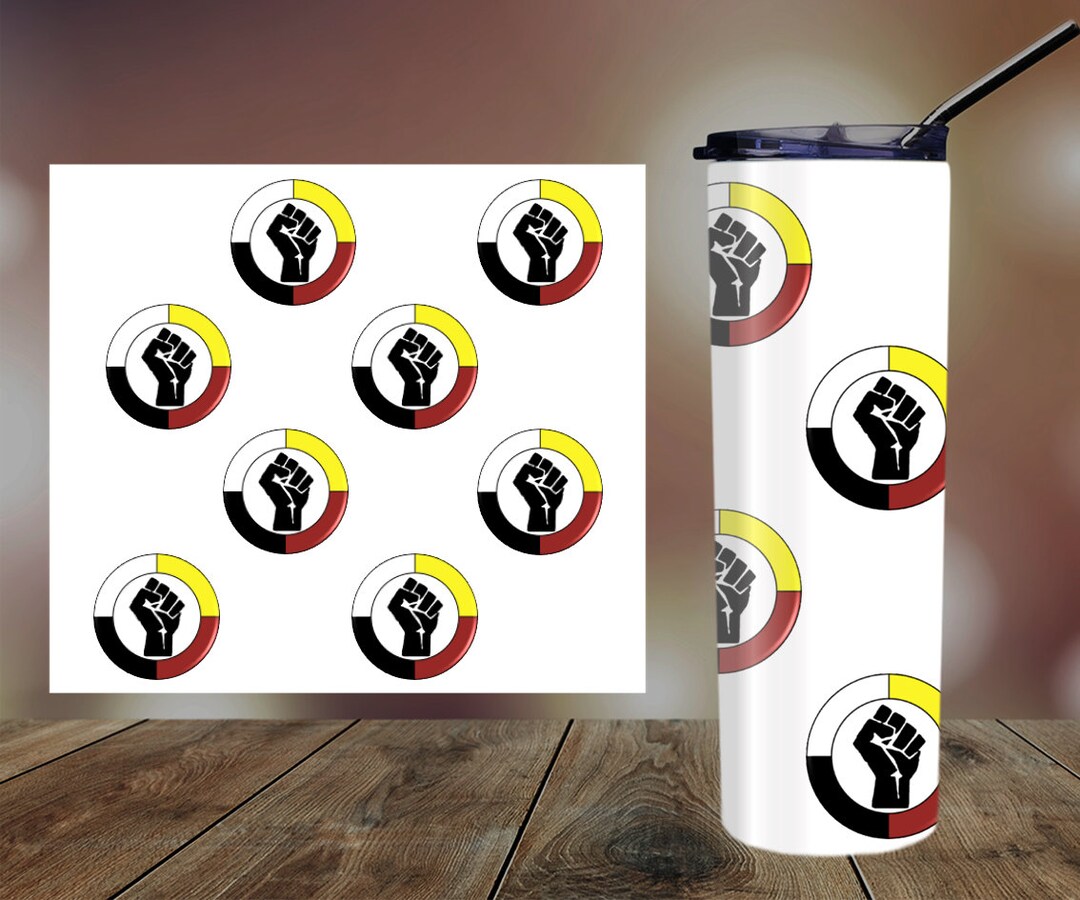 20oz Tumbler Native Design Etsy