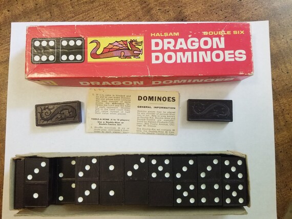 Vintage wooden dominoes deals