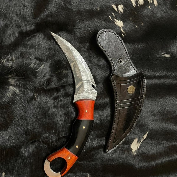 Karambit Knife, Karambit, Damascus Knive, Valorant Karambit, Handmade Karambit Knife, Best Katana Karambit Knife,brother Gift from Sister