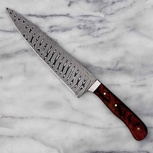 Faca de chef japonesa, faca de cozinha japonesa, faca de desossa, aço damasco, faca japonesa, faca Honesuki, faca de filé, faca de cozinha, presente