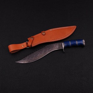 Kukri, cuchillo de caza, cuchillo vikingo, cuchillo forjado a mano, cuchillo hecho a mano, cuchillo de camping Kukri, cuchillo grabado personalizado, cuchillo de Damasco personalizado