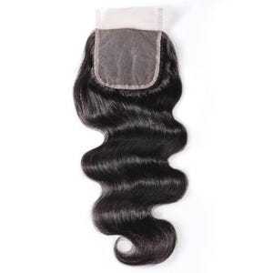 HD Lace 5x5 Closure Natural Wave Human Virgin Hair 10A Top Quality (16 - 20 inches)