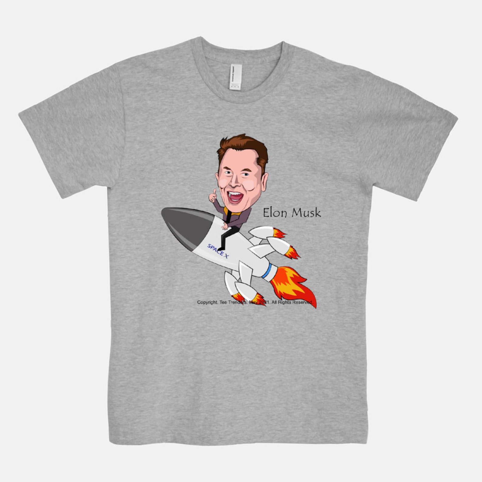 Elon Musk Spacex Rocket T Shirt - Etsy