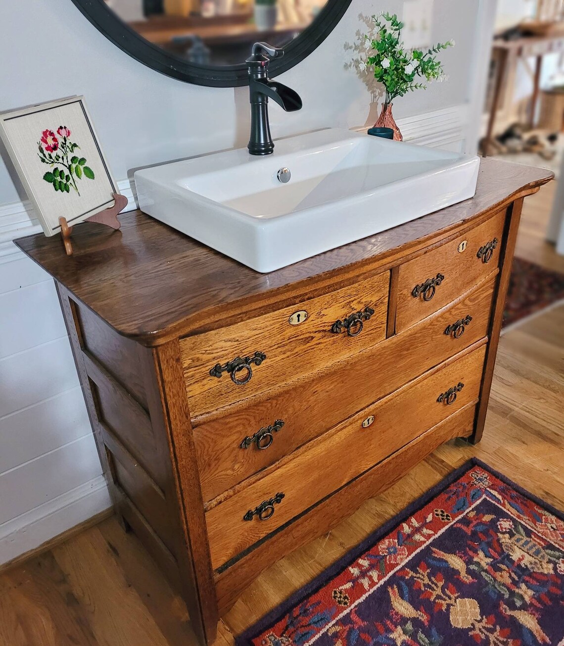 Dresser Bathroom Vanity Etsy