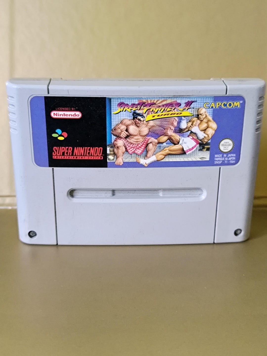 Super Nintendo Street Fighter II 2 Turbo Capcom Snes Video Game ...