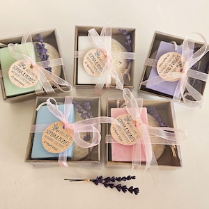 Wedding Soap Favors, Bridal Shower Gift, Handmade Natural Soap, Wedding Guest Favor, Custom Soap, Minimal Wedding Gitf, Engagement Gift