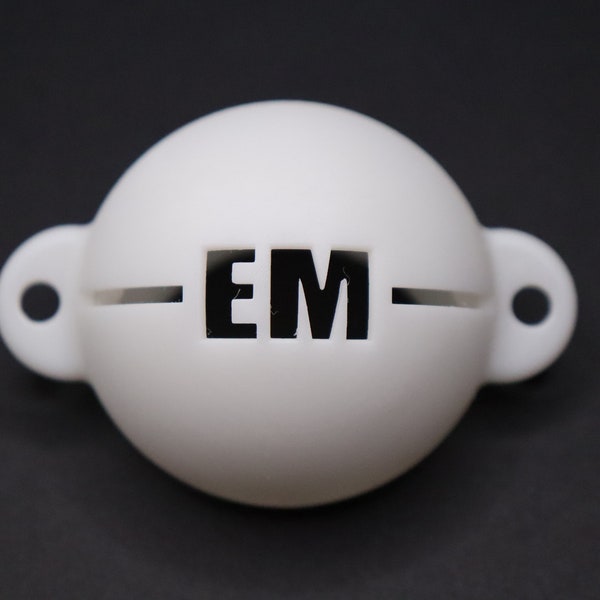 Custom Initials Golf Ball Marker Stencil | Personalized Golf Ball Marker Stencil | Golf Ball Alignment Tool | Golf Ball Stamp | Gift