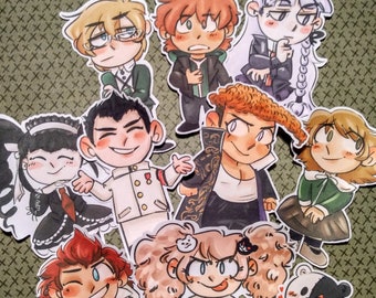 Danganronpa: Trigger Happy Havoc Pegatinas