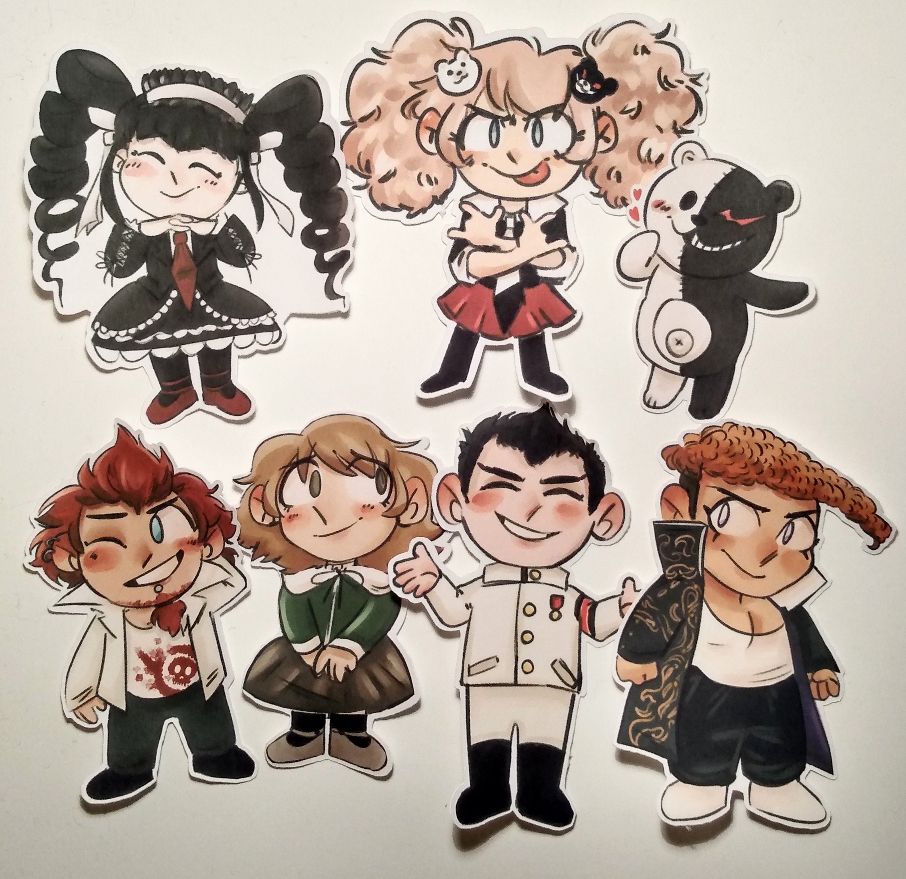Danganronpa: Trigger Happy Havoc Stickers - Etsy