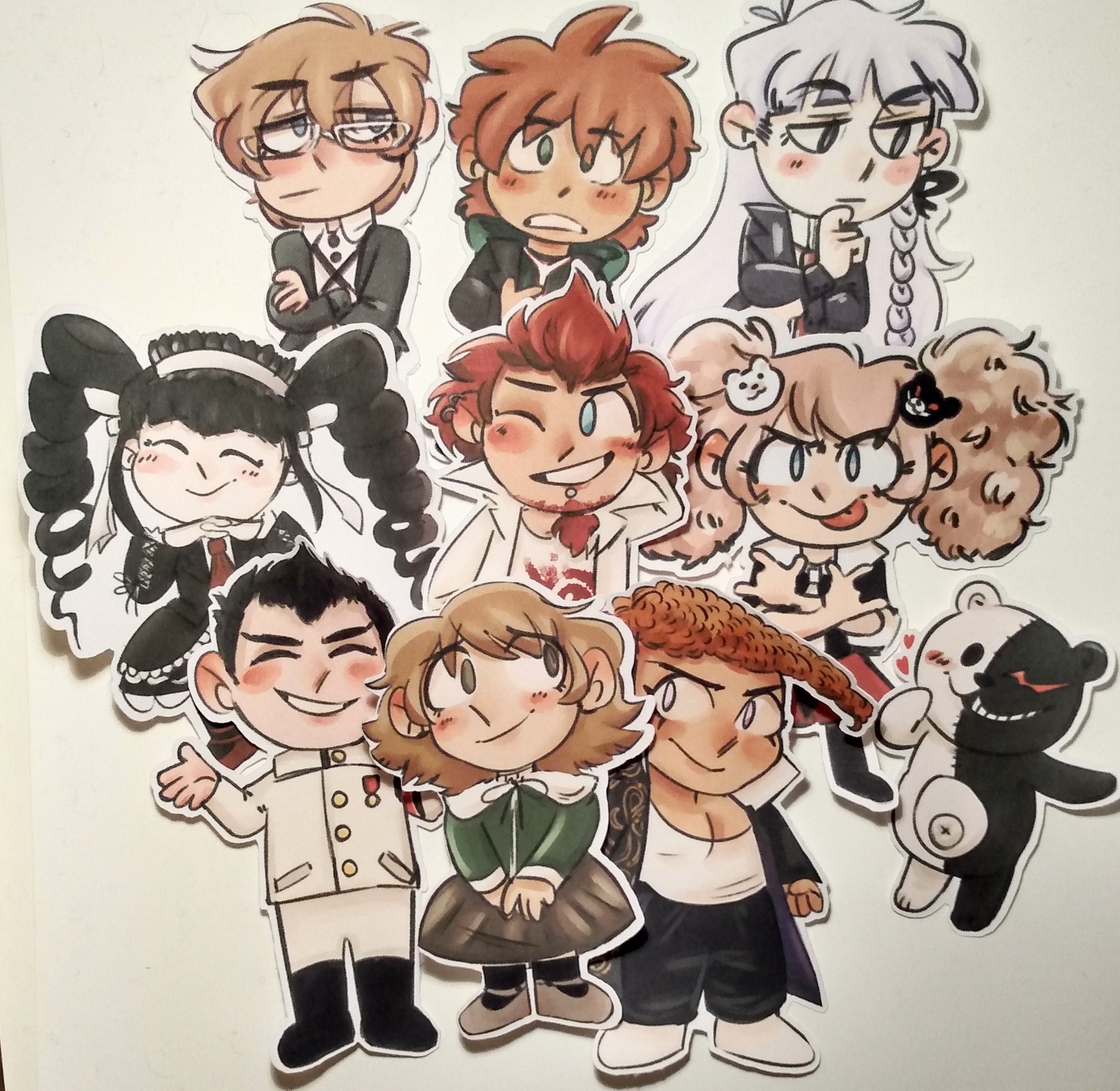 Danganronpa: Trigger Happy Havoc Stickers - Etsy