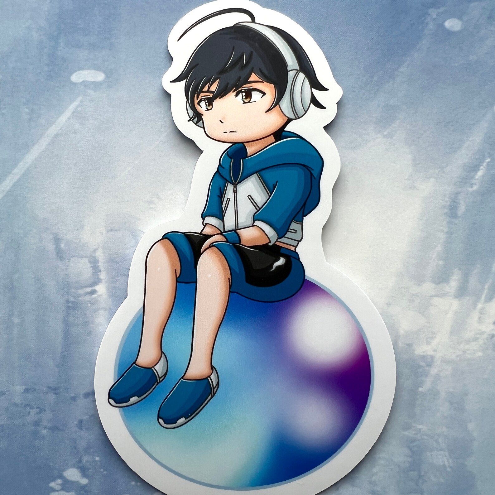 Hibiki Bubble Netflix Anime Inspired Fanart Glossy Water Etsy