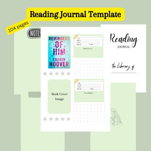 Reading Journal Template