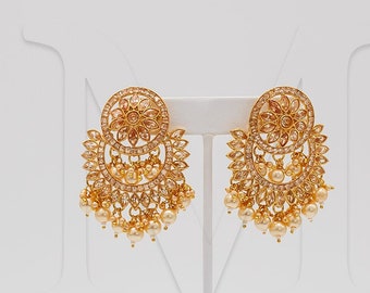 Dahlia Polki Earrings