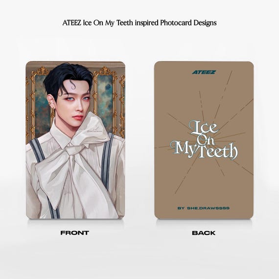 ATEEZ Ice on My Teeth Mini Collection Photo Cards - Etsy