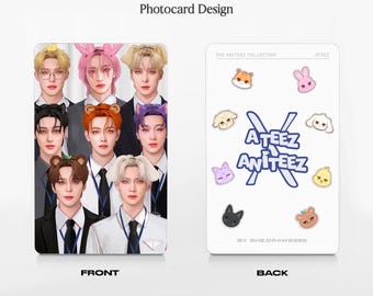 Ateez Aniteez フォトカードセット - 予約販売 - Etsy 日本