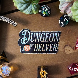 Dungeon Delver DnD Sticker