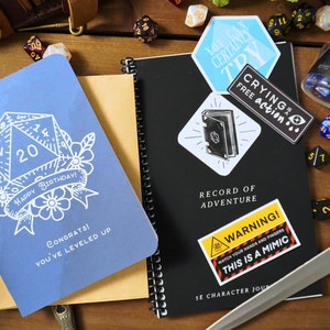 Pacote de presente de aniversário D&D