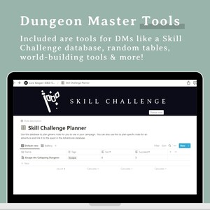 Lore Keeper 5e Notion Template | Dnd Notion Template | D&D | Dungeons ...