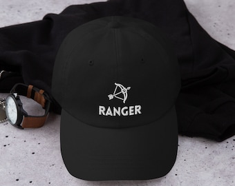 DnD Ranger 5e Hat Minimal Design | dnd gift | Tabletop RPG Dad hat | dnd gifts | dnd 5e | ttrpg | tabletop rpg | dungeons and dragons
