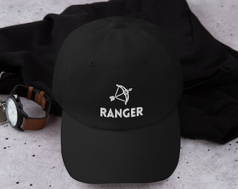 DnD Ranger 5e Dad Hat: Minimalistyczny prezent do gry RPG