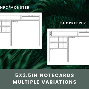 D&amp;D Card Pack | Dungeons and Dragons, Dnd 5e, Item Cards, Initiative ...