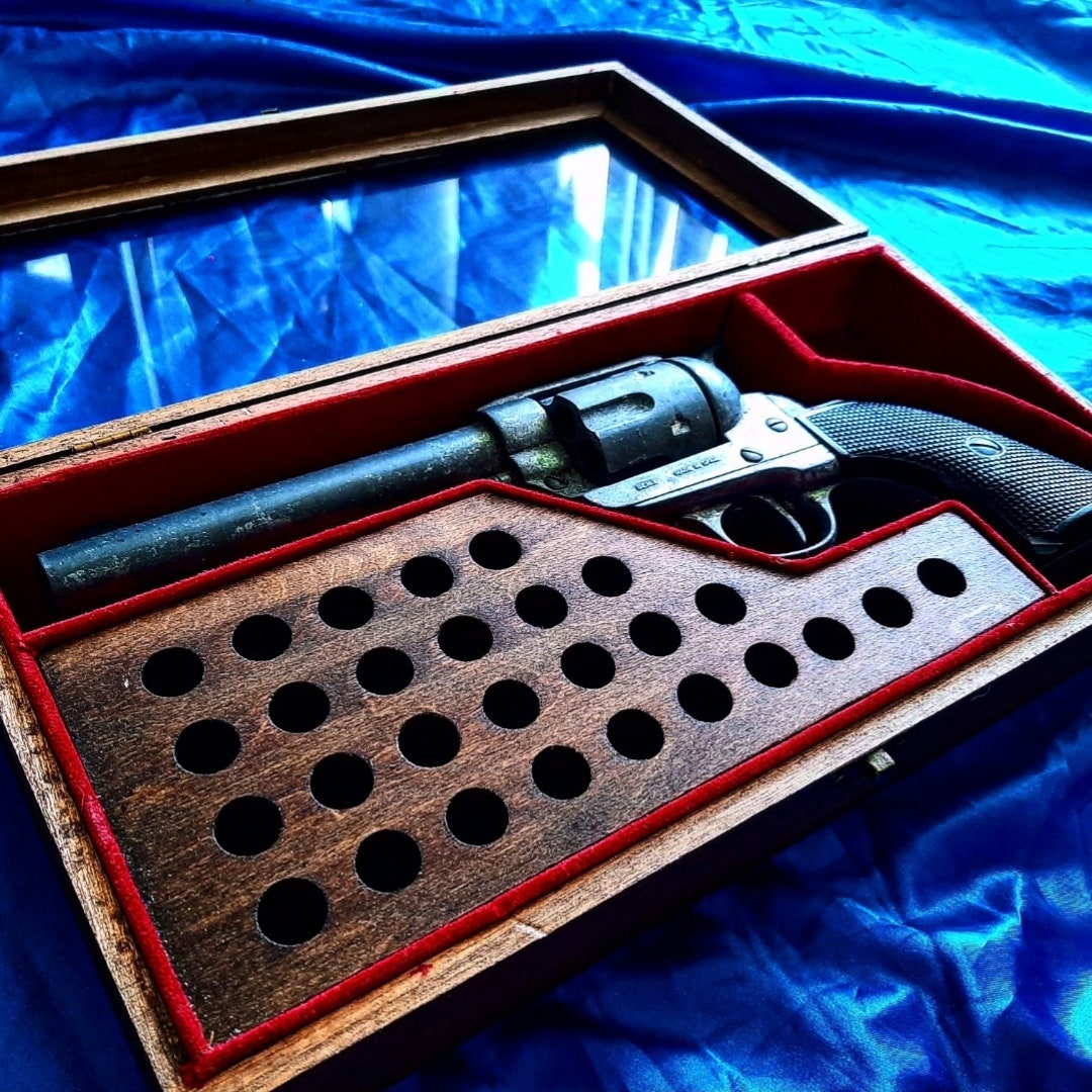 Colt Single Action Army Revolver Display Case - Etsy UK