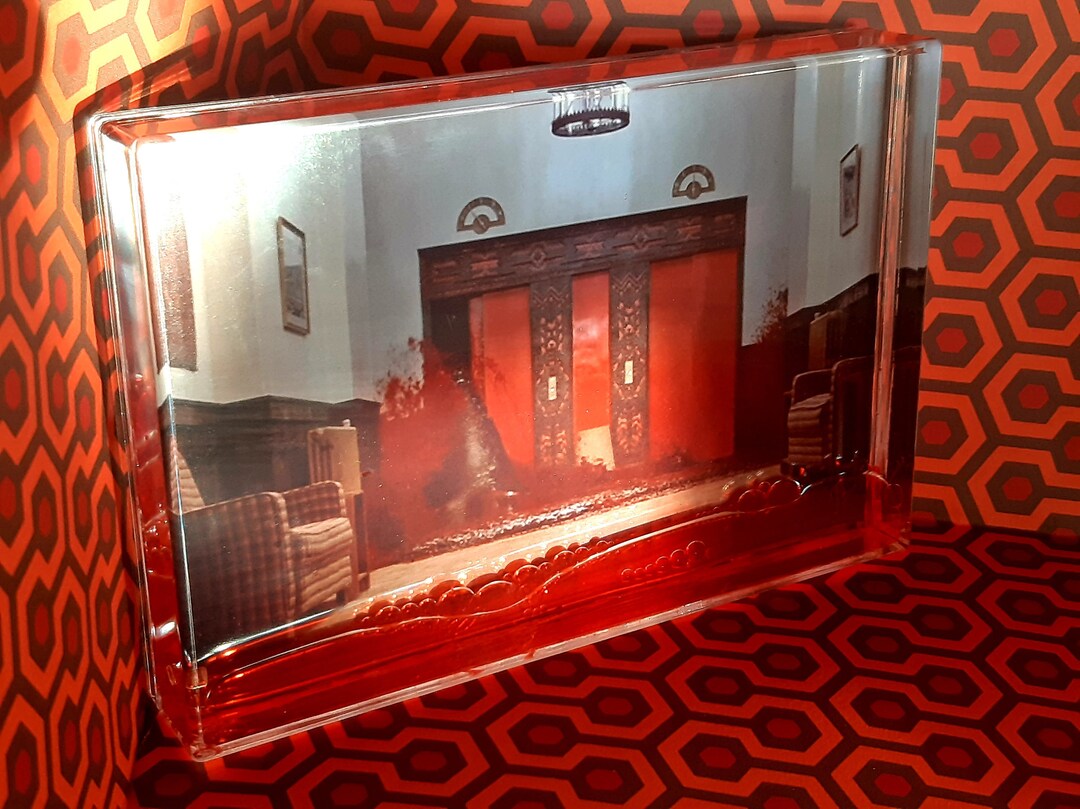 The Shining Elevator Blood Scene 3D Effect Framed Etsy
