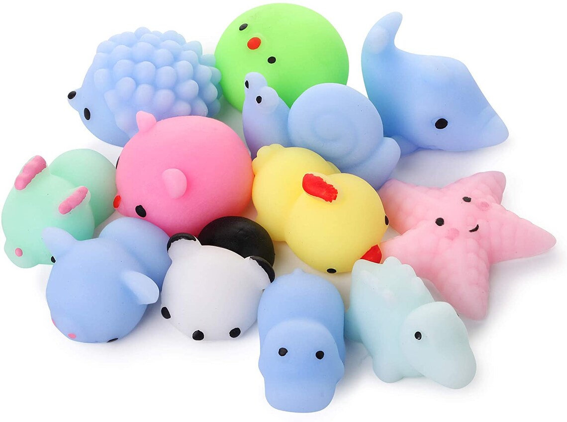 510 PCS Mini Cute Squishy Toy Mochi Squishy Stress Ball Etsy