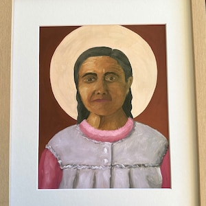 Abuelita y su Perseverancia, Mexican Art, Mexican Wall Art, Mexican Décor, Mexican Kitchen Art, Mexican Folk Art, Arte Mexicano