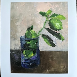 Lámina de limón, arte popular mexicano, arte de cocina, arte mexicano, decoración mexicana, pintura mexicana, arte mexicano